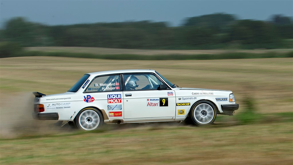 Heino Mejer og Bo Mølgaard imens der stadig var turbo i bilen.
(Foto: elkjaerfoto.dk – Lars Elkjær Lorentzen)